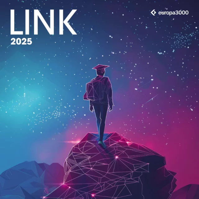 Titelbild des Kundenmagazins "Link" von europa3000 AG, Ausgabe 2025